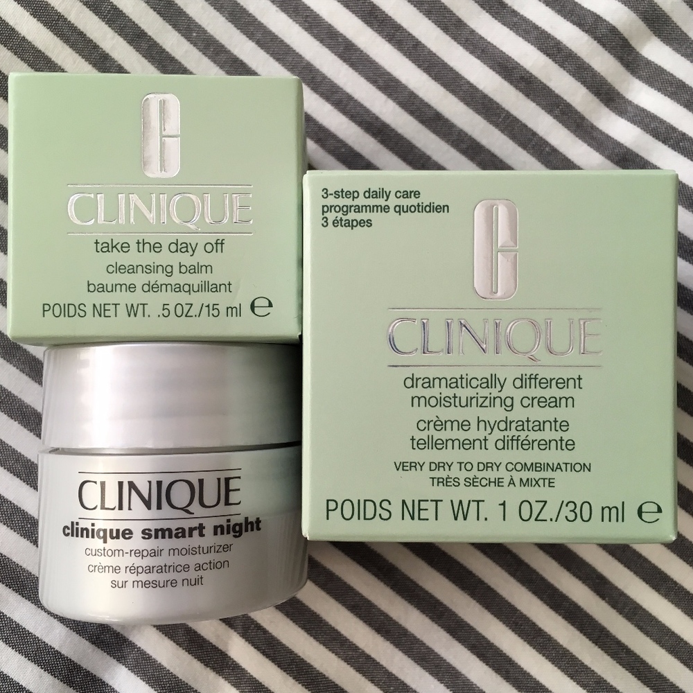 Deluxe Clinique Skin Care Bundle for Dry Skin